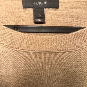 J. Crew Women's Beige Crew Neck Sweater